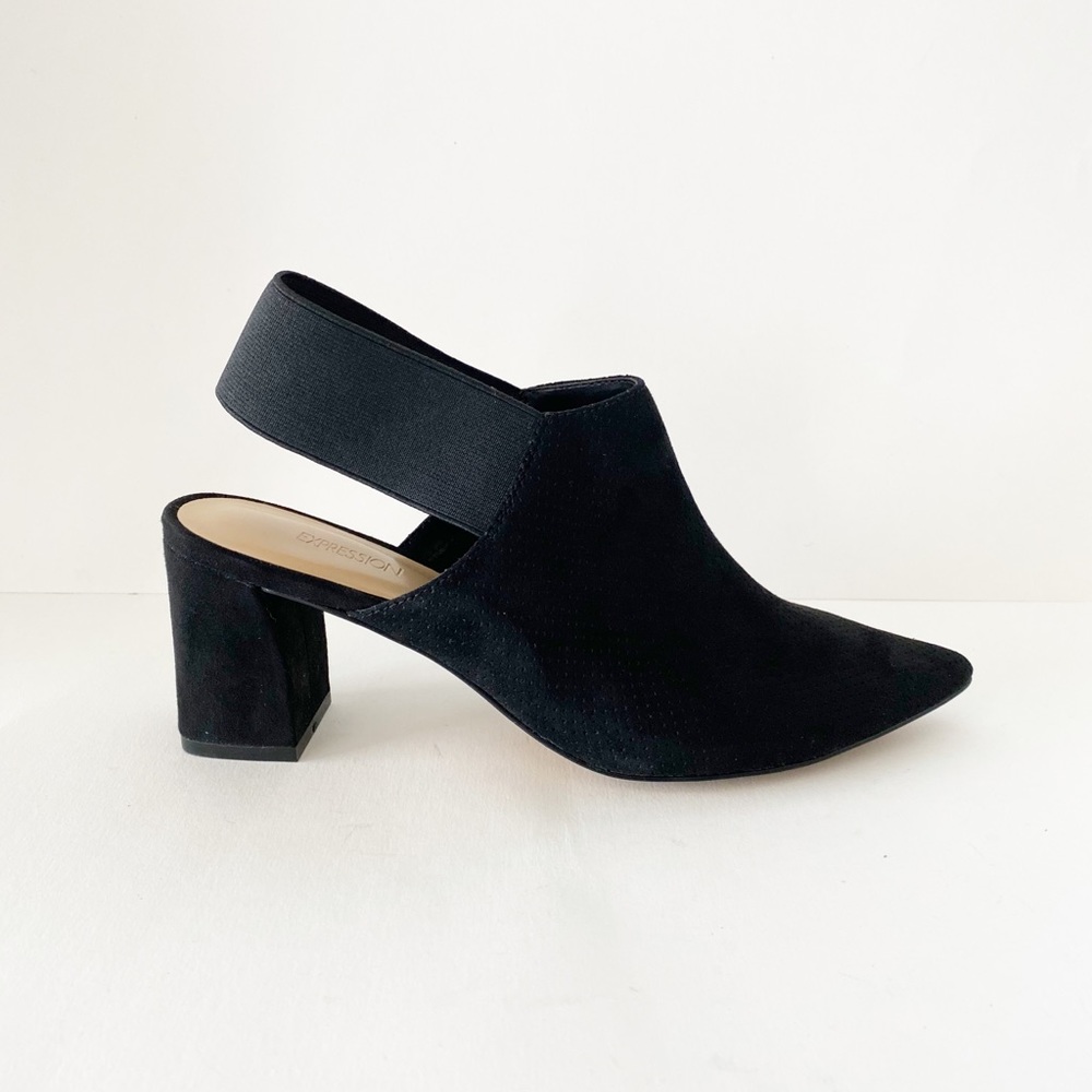 BNIB Expression Kianna Slingback Pumps Black 7